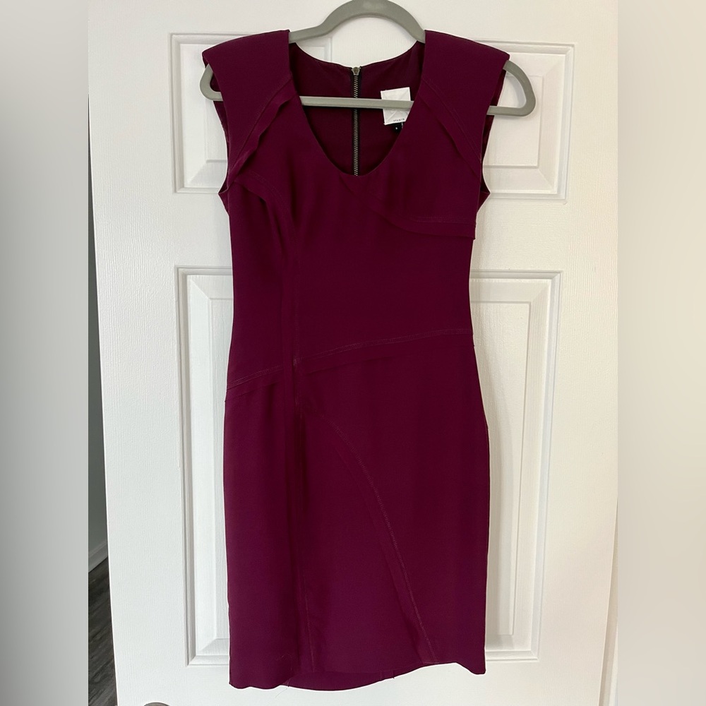 Plum color Nicole Miller dress